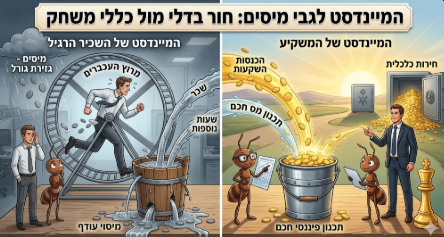 מיינדסט של השכיר הרגיל מול המיינדסט של המשקיע